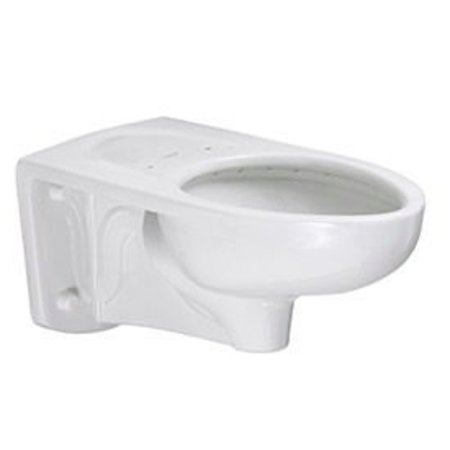 AMERICAN STANDARD American Standard Low Flow 3353101.020 Elongated Flush Valve Toilet W/Everclean, 1.1 - 1.6 GPF 3353101.02